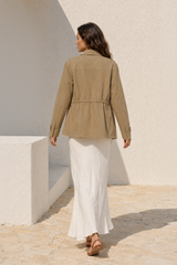 Nopal - Veste-chemise mi-longue