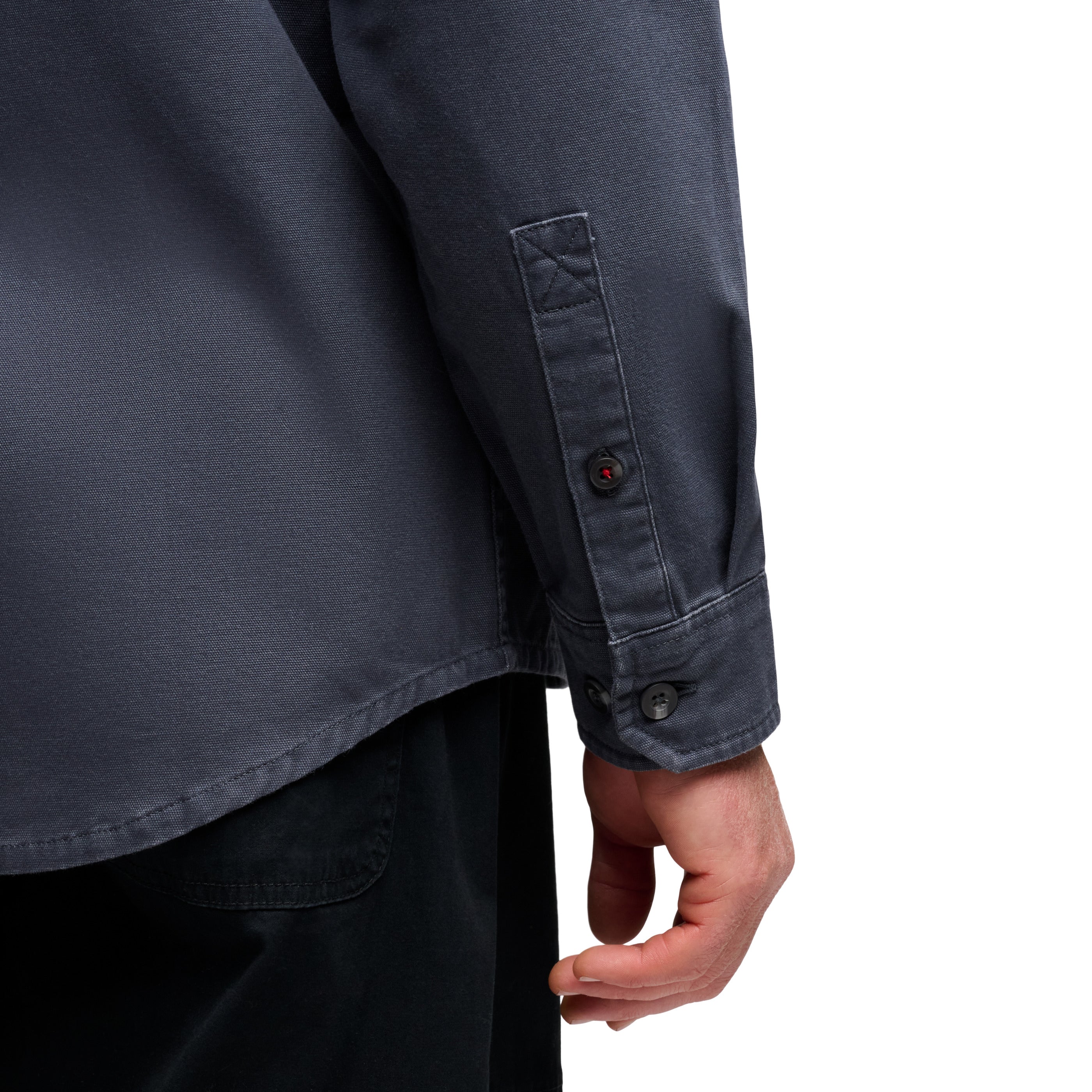 Men's Canvas Long Sleeve Shirt