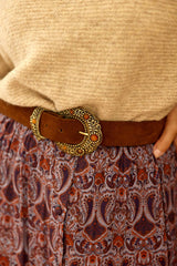 Aicha - Ceinture cuir