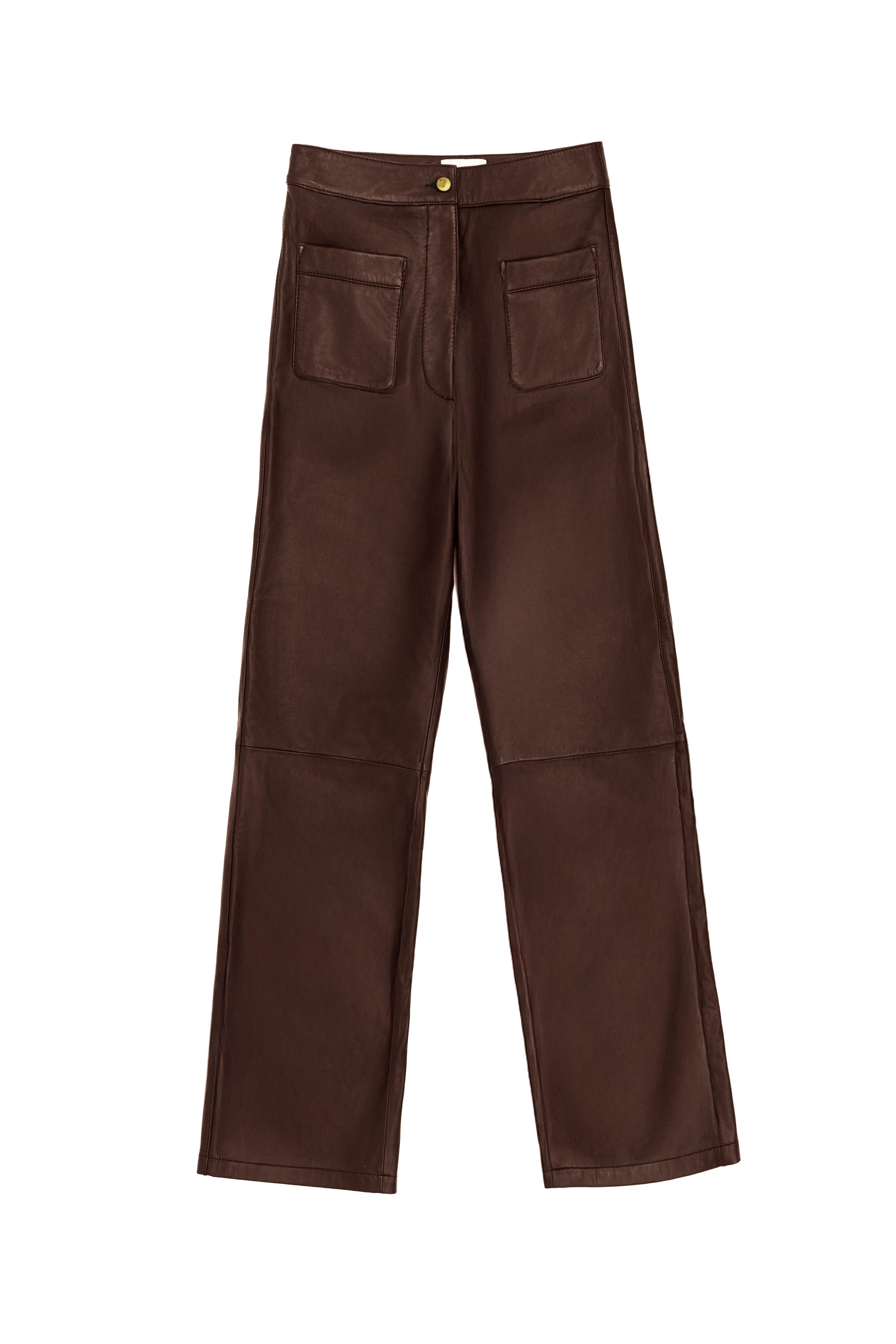 Atlanty - Pantalon large en cuir