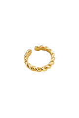 Auriana - Bague torsadée