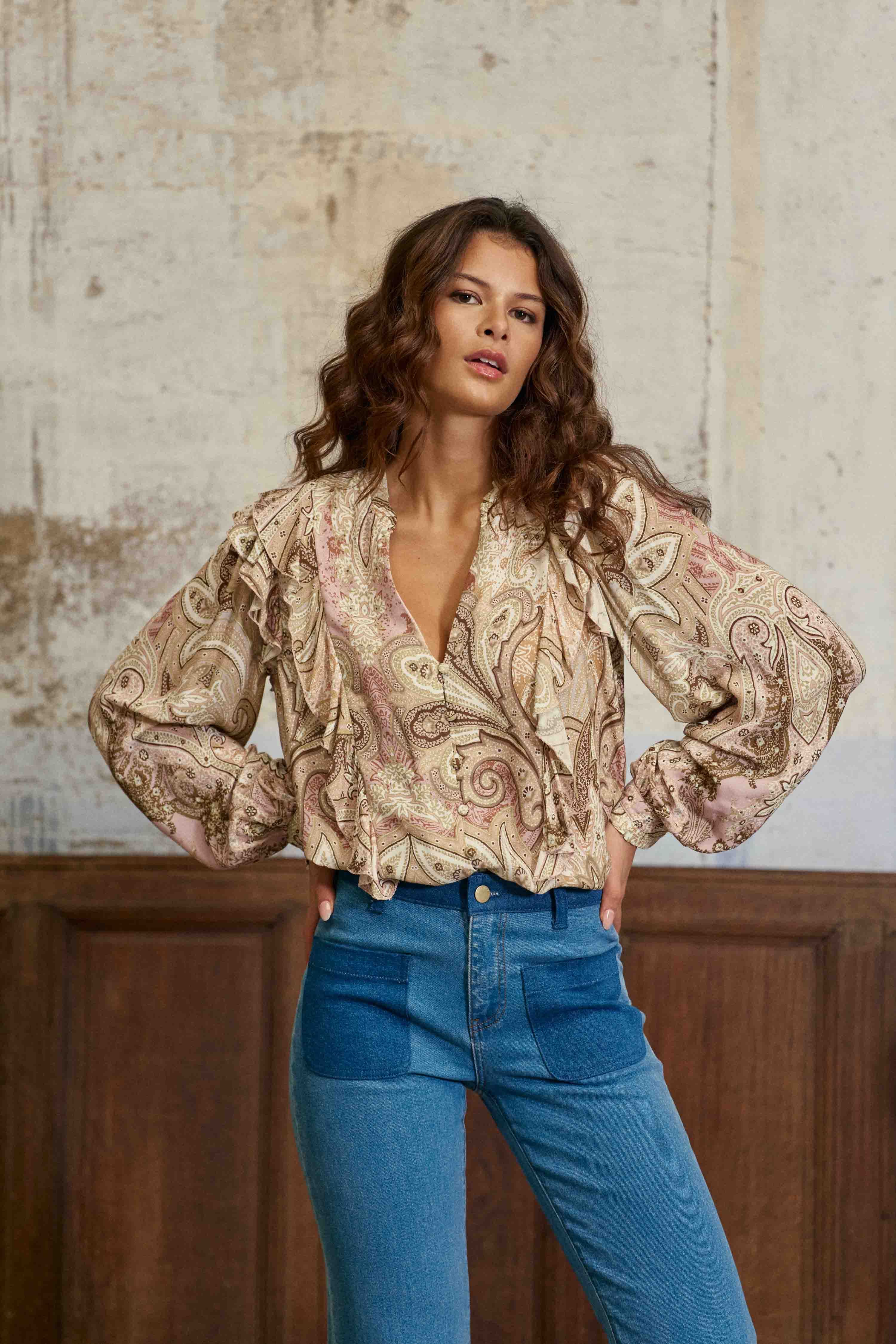 Berry - Blouse à imprimés