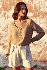 Bevin - Blouse droite