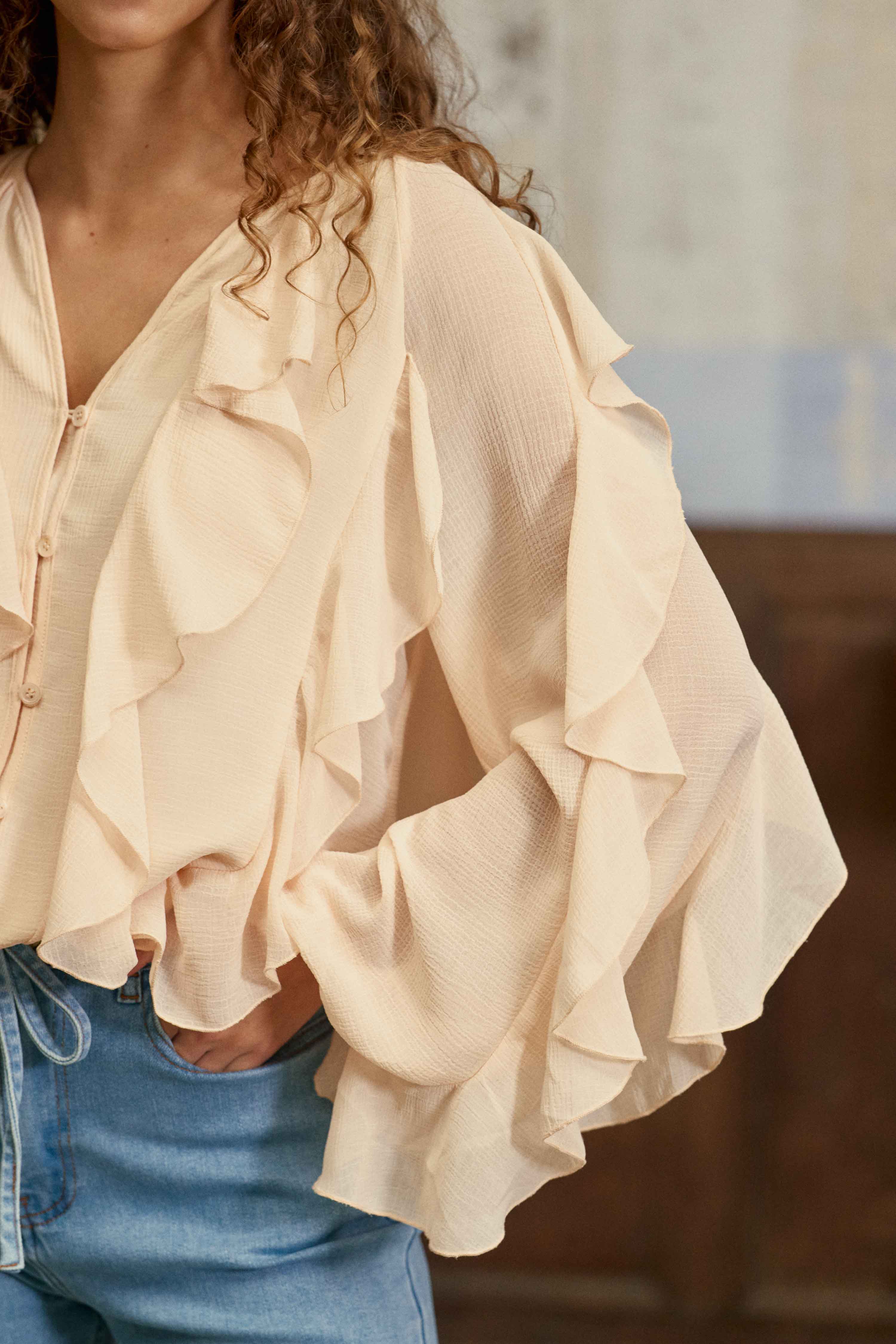 Bolta - Blouse à volants