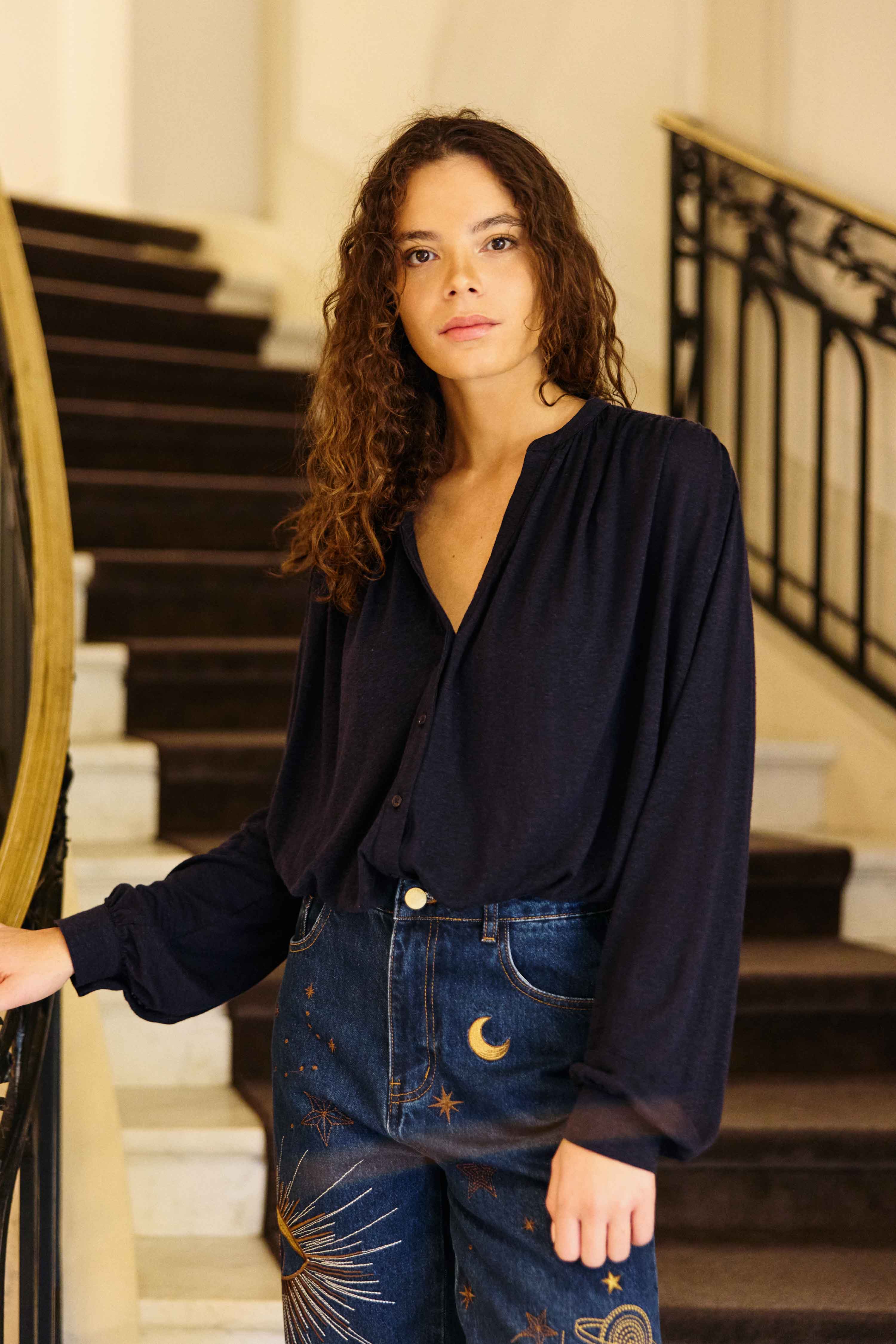 Bradley - Blouse ample