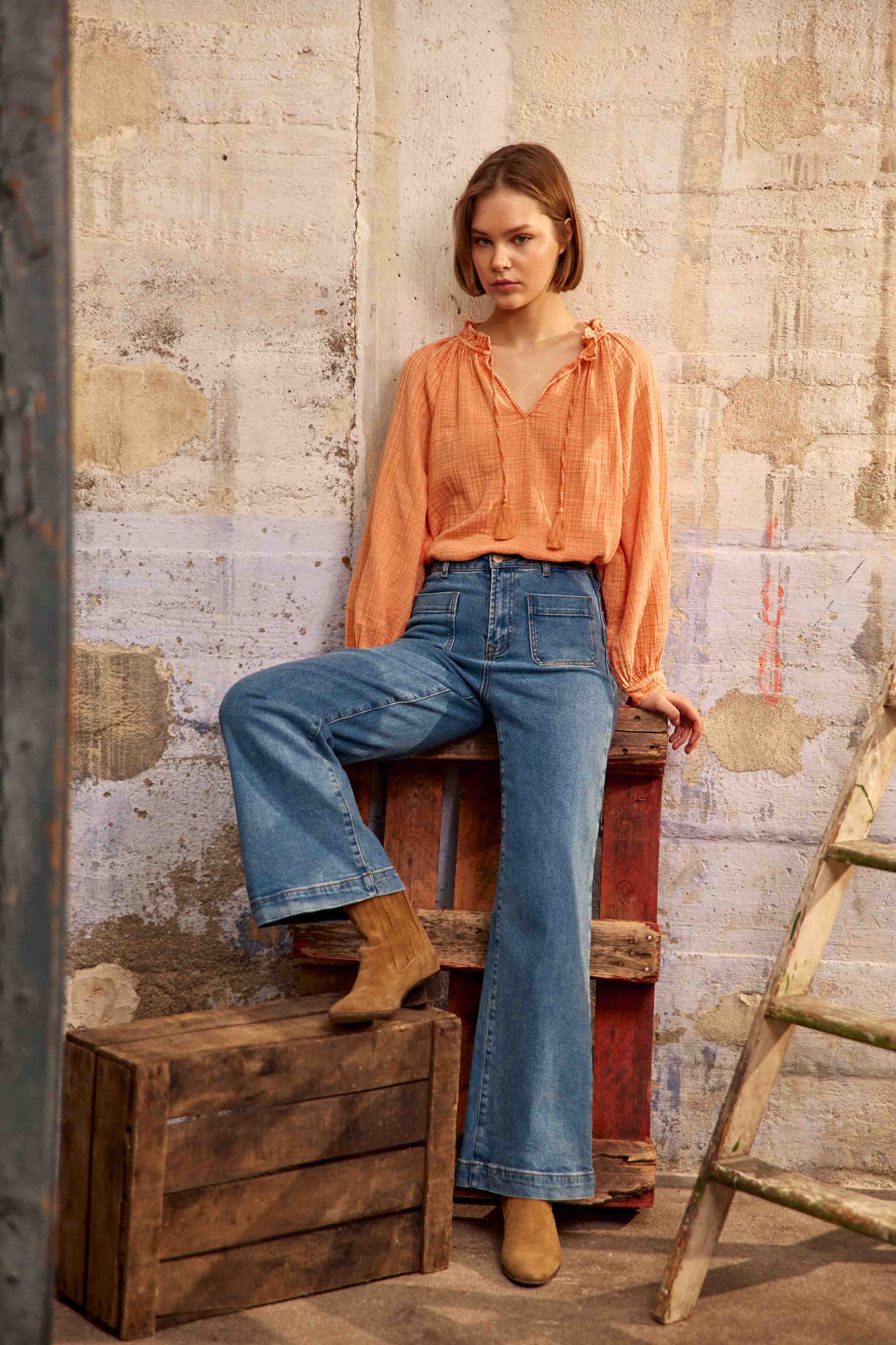 Briska - Blouse ample