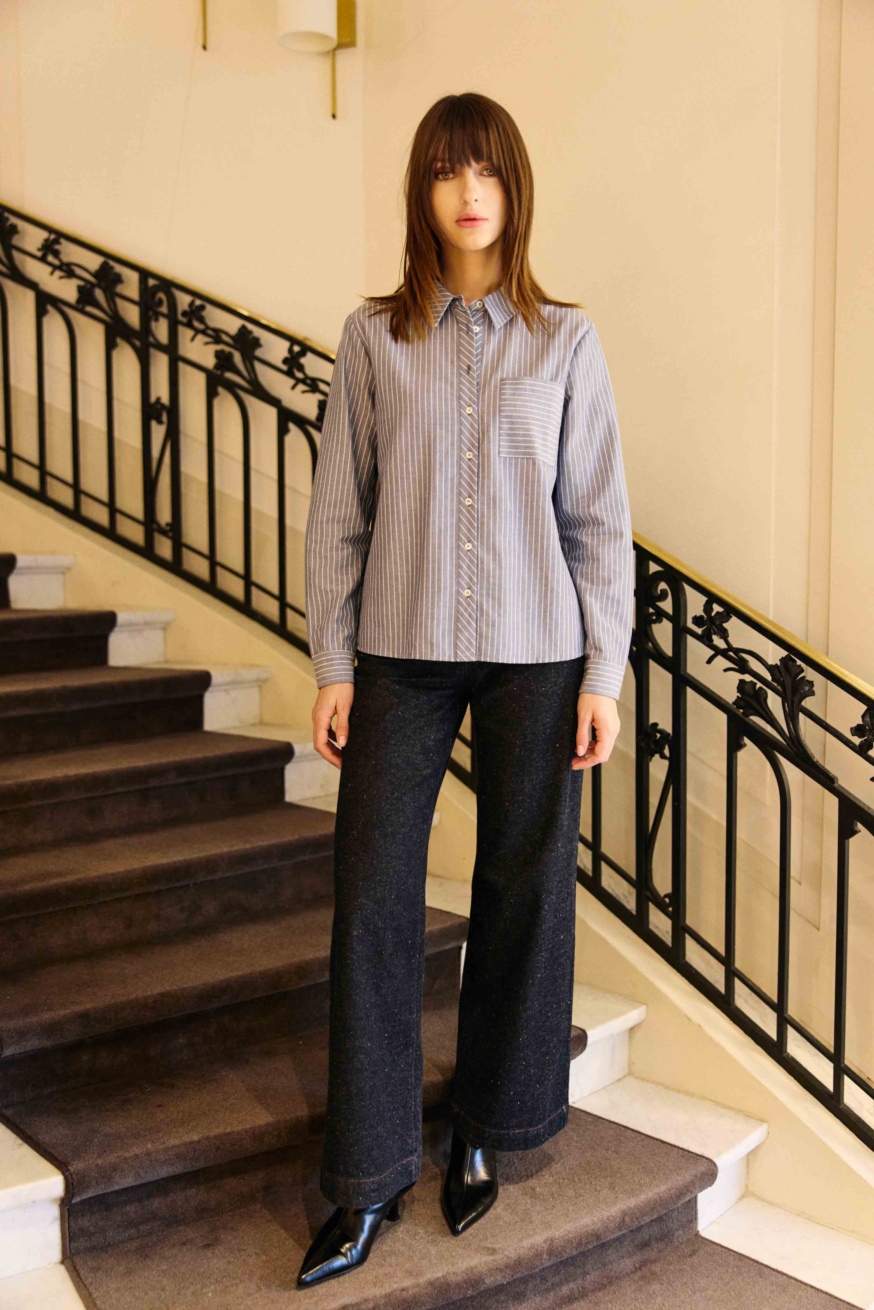 Cecile - Chemise rayée