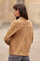 Fauline - Veste en cuir
