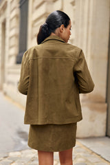 Fauline - Veste en cuir