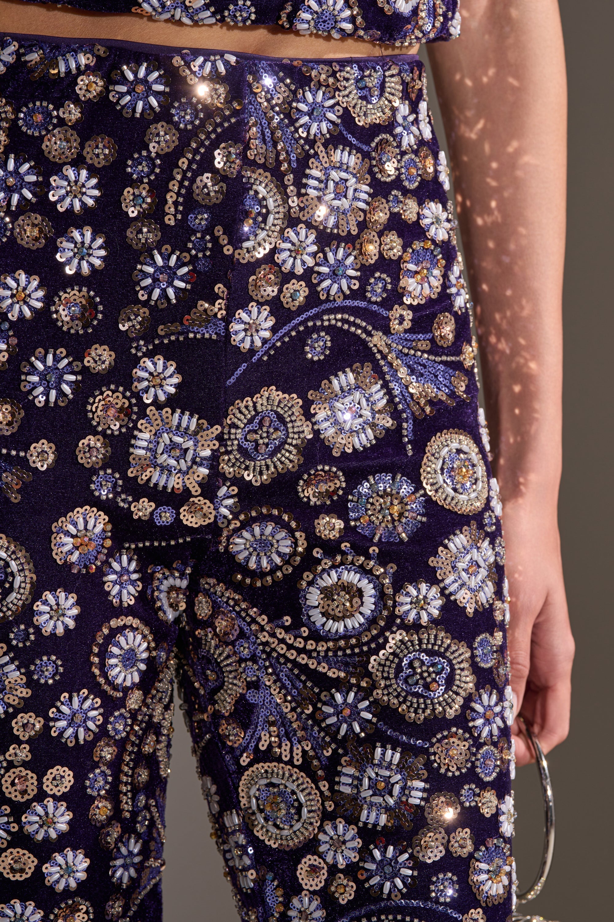 QUEEN OF EVERYTHING RHINESTONE TROUSER