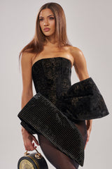 DRAMA CORSET IN BLACK