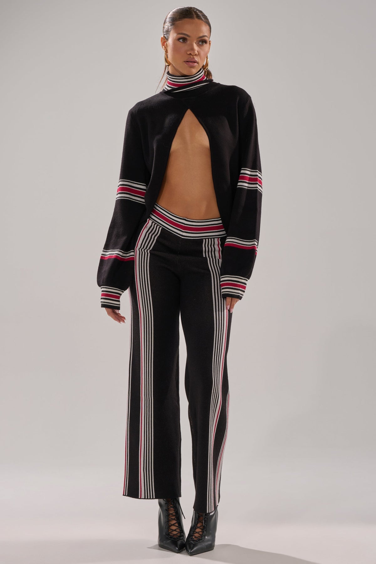 KENDALL SWEATER WIDE LEG PANT