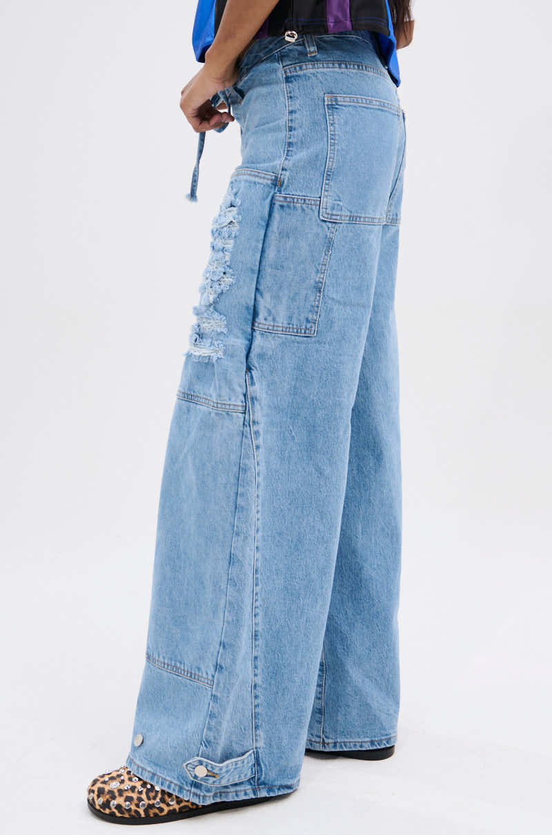 DOWN FOR WHATEVER RELAXED DENIM