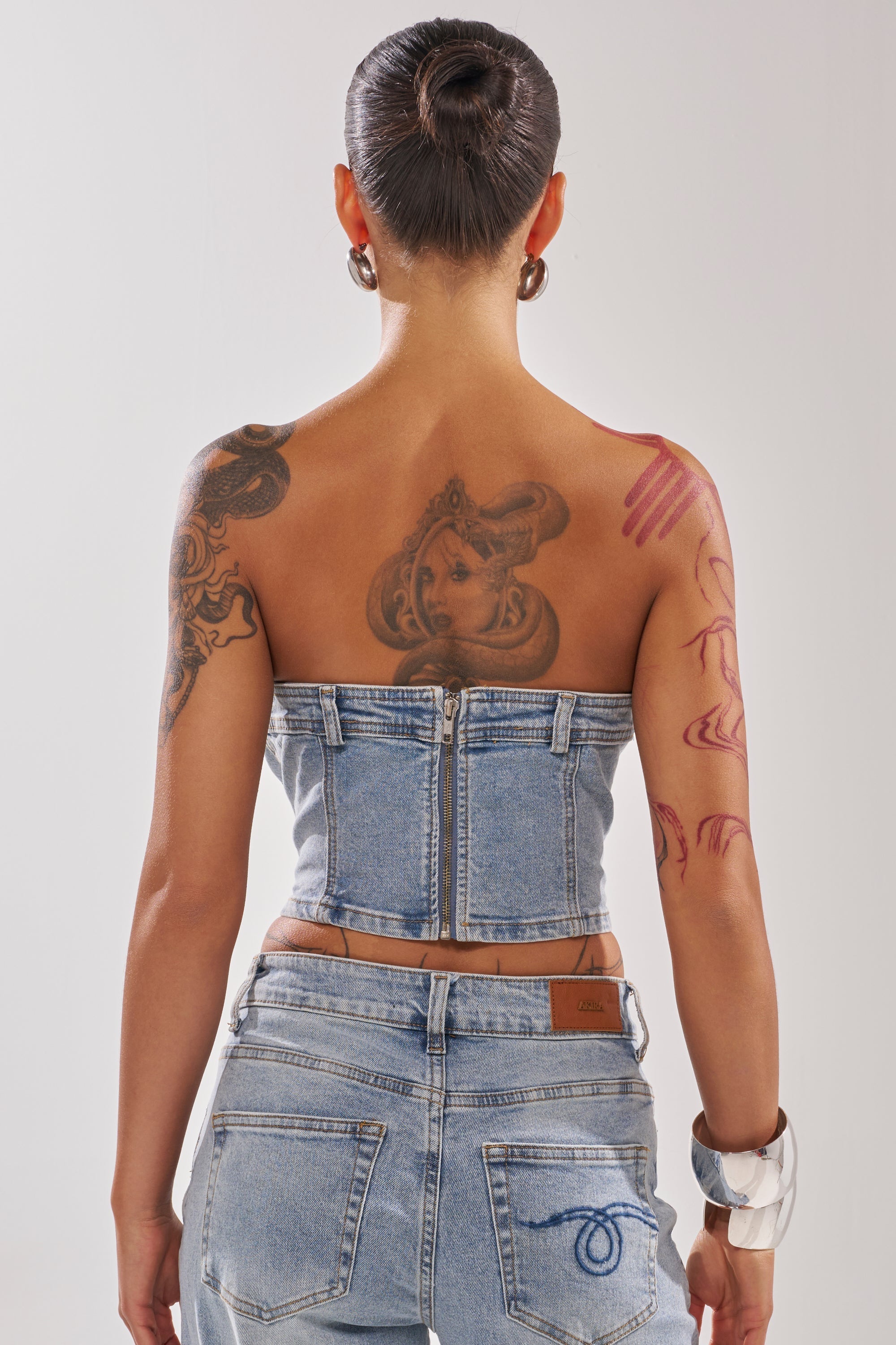 ON YOUR MIND DENIM CORSET