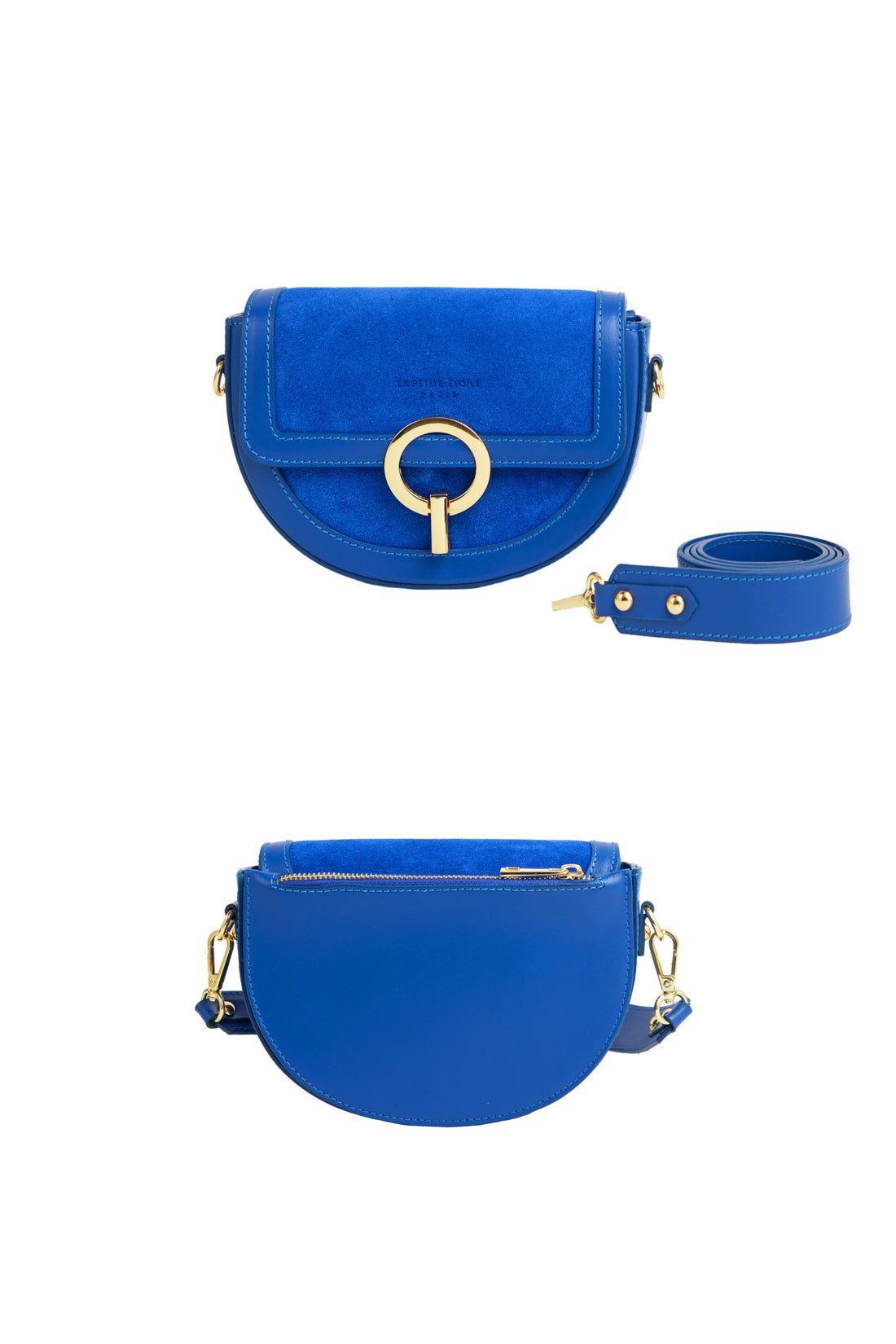 Jim - Sac en cuir bimatière