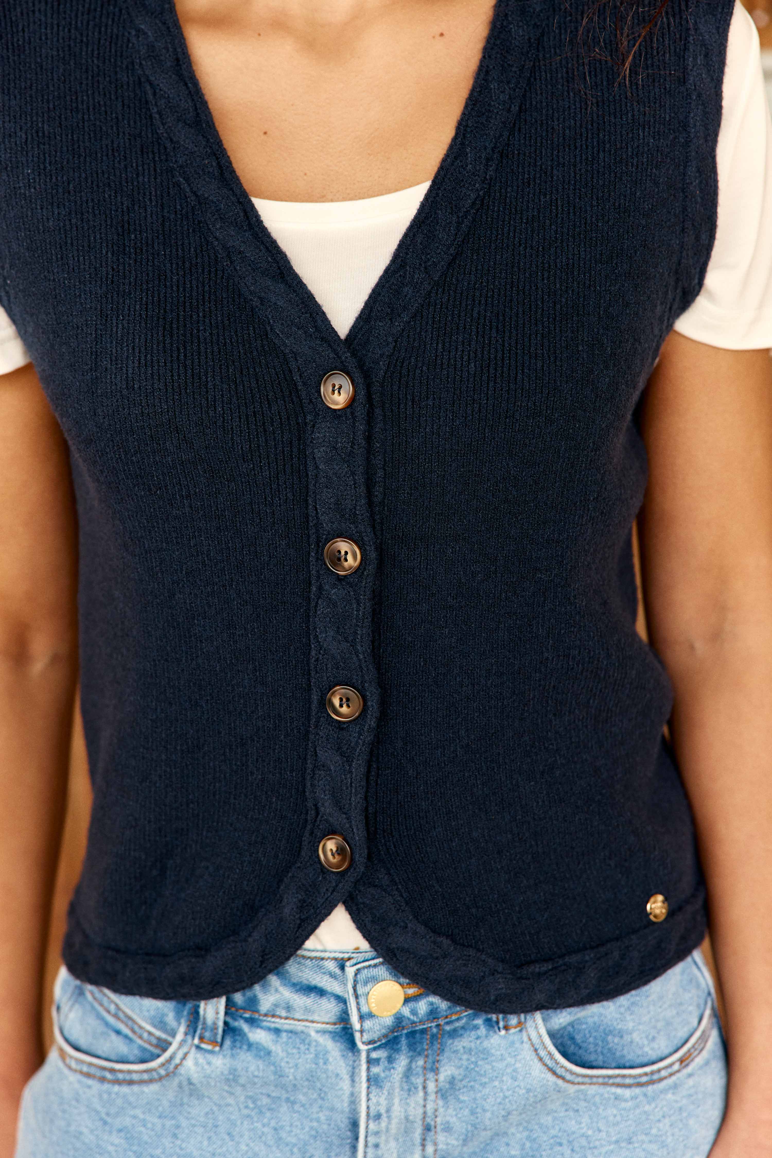Melba - Gilet sans manches