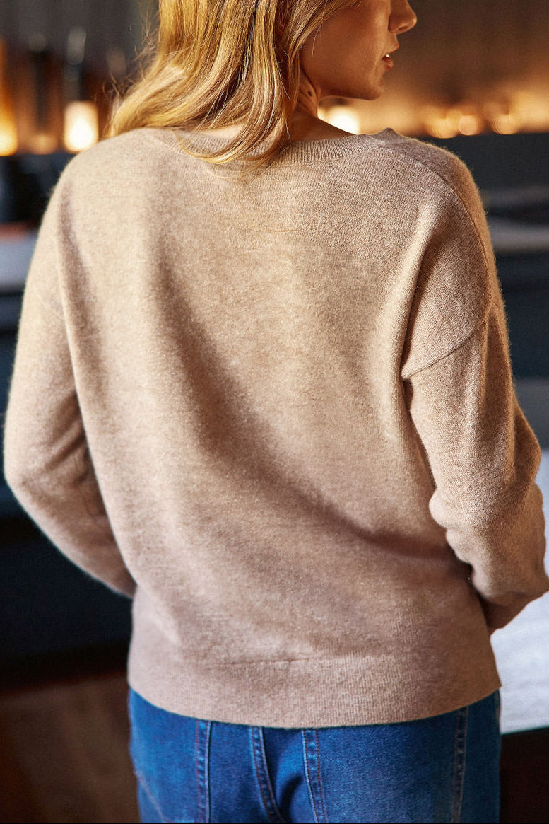 Melya - Pull cachemire