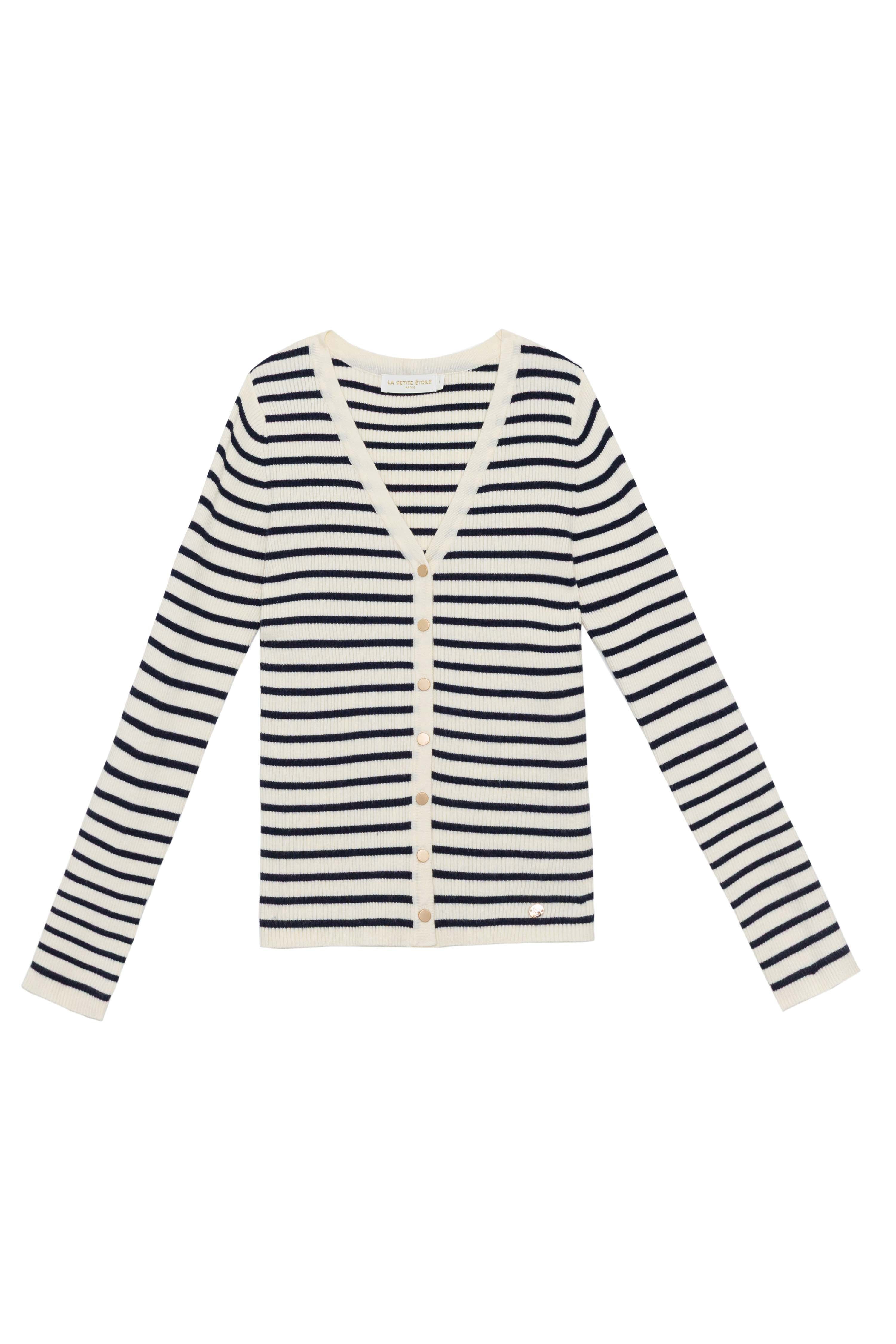 Moty - Gilet marinière