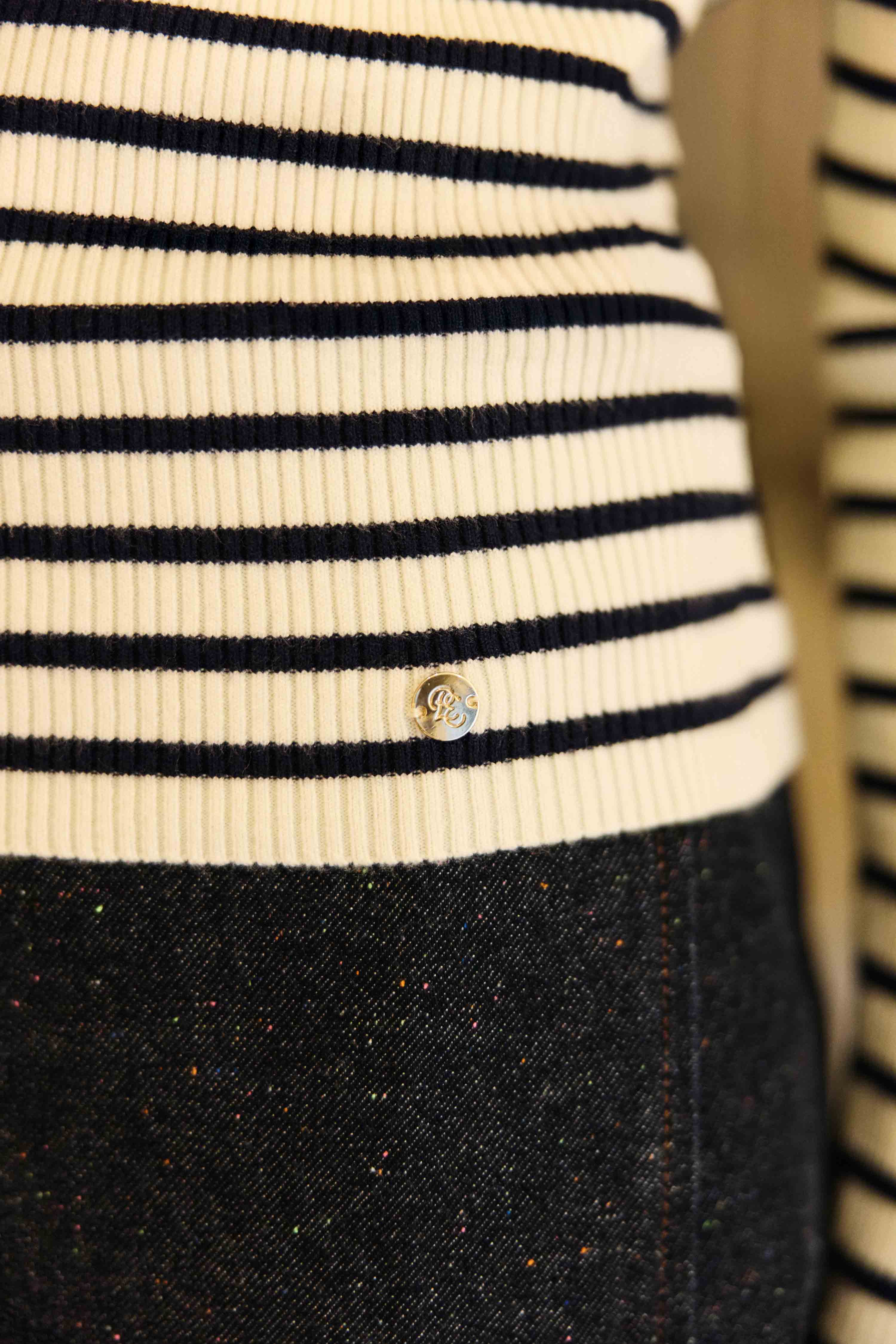 Moty - Gilet marinière