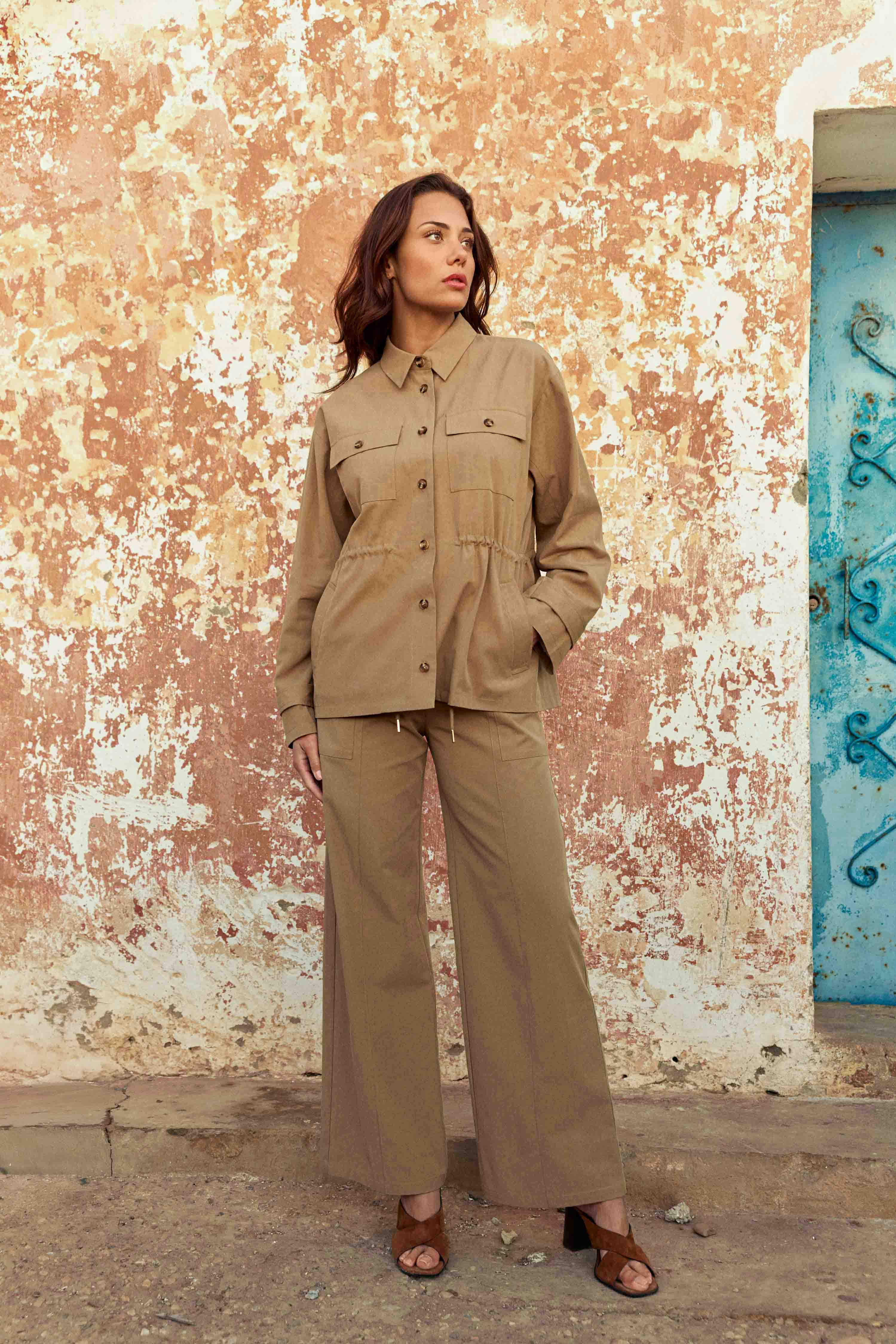 Nopal - Veste-chemise mi-longue