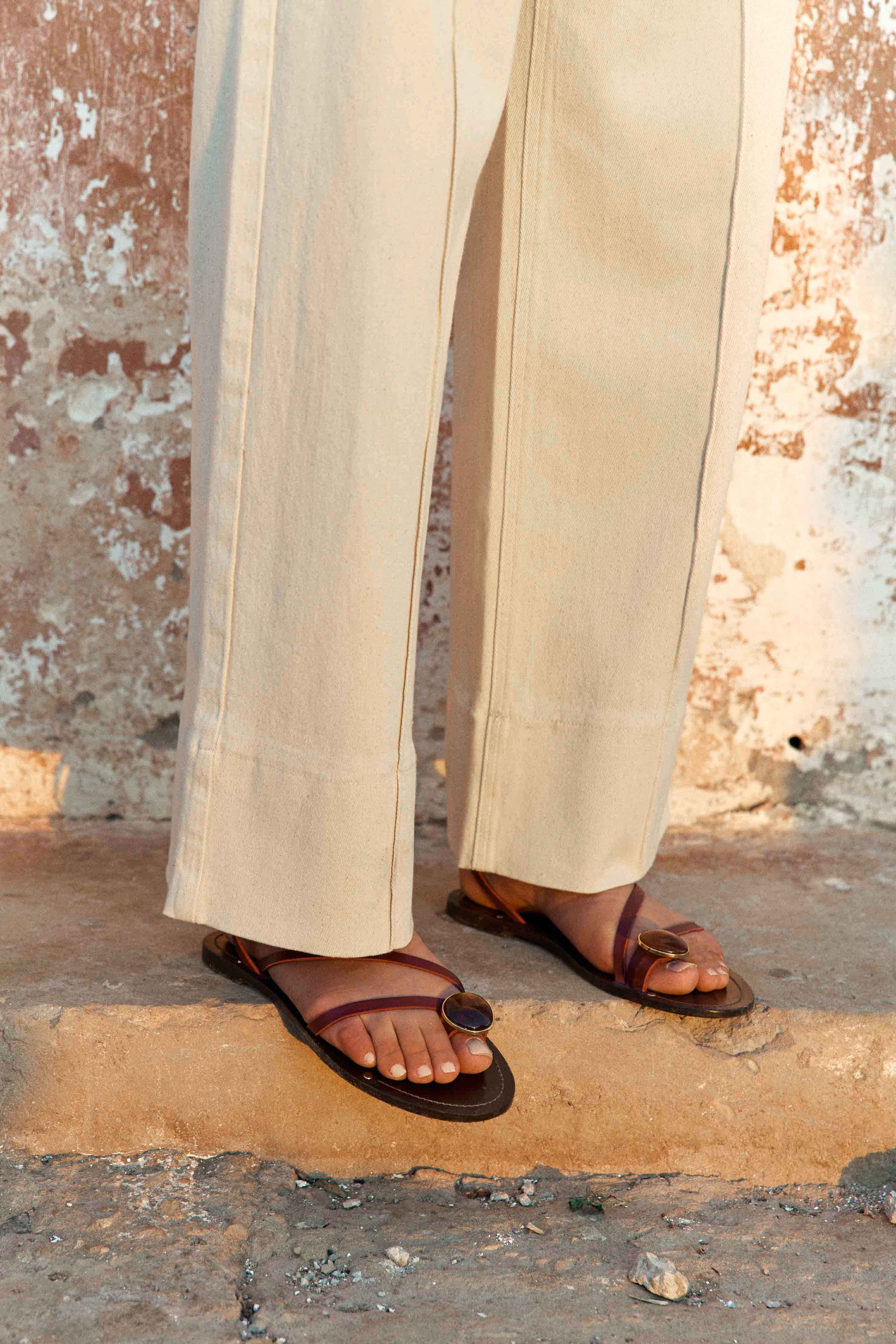Paola - Pantalon droit