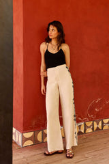 Pozoy - Pantalon fluide droit