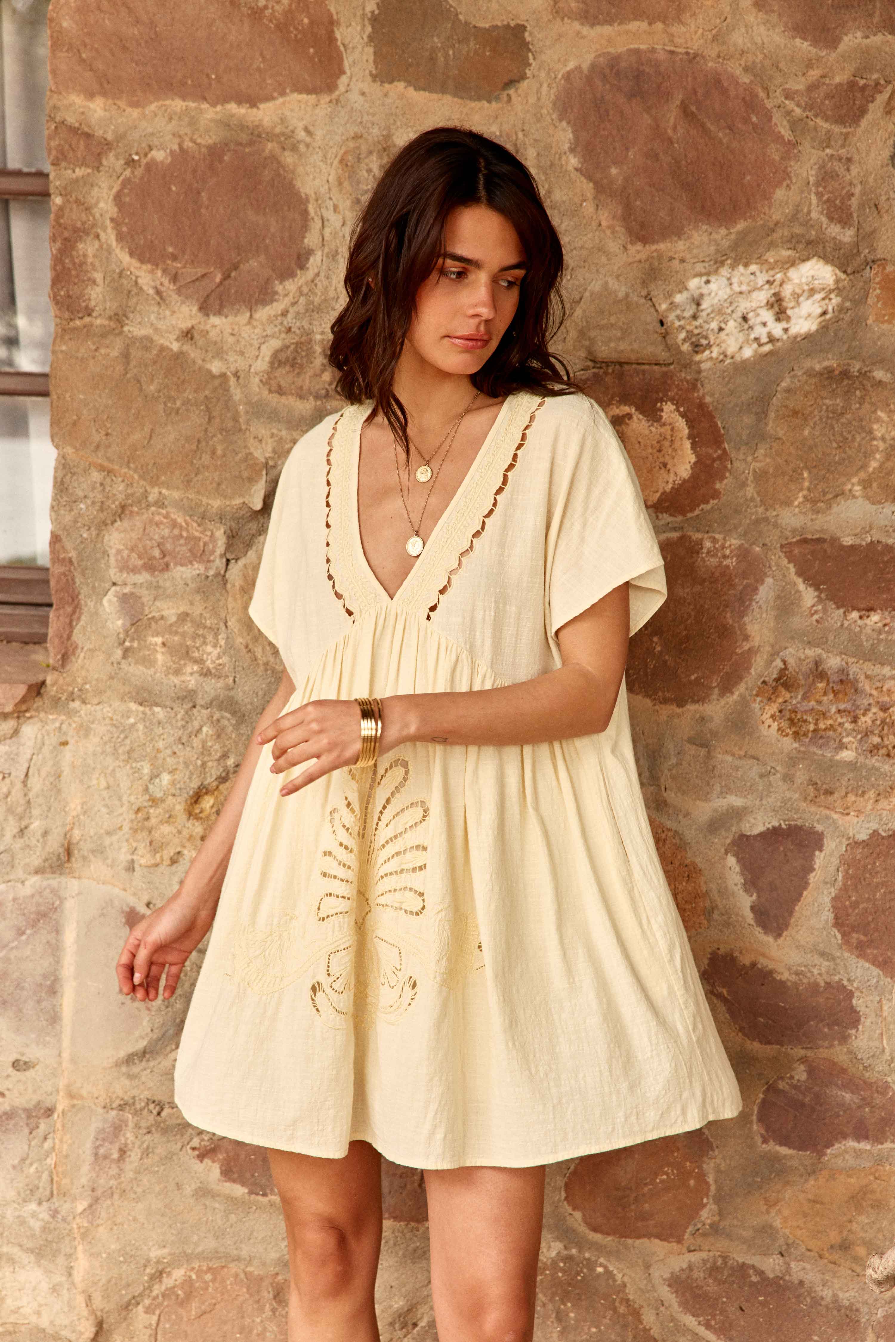 Rumi - Robe courte évasée
