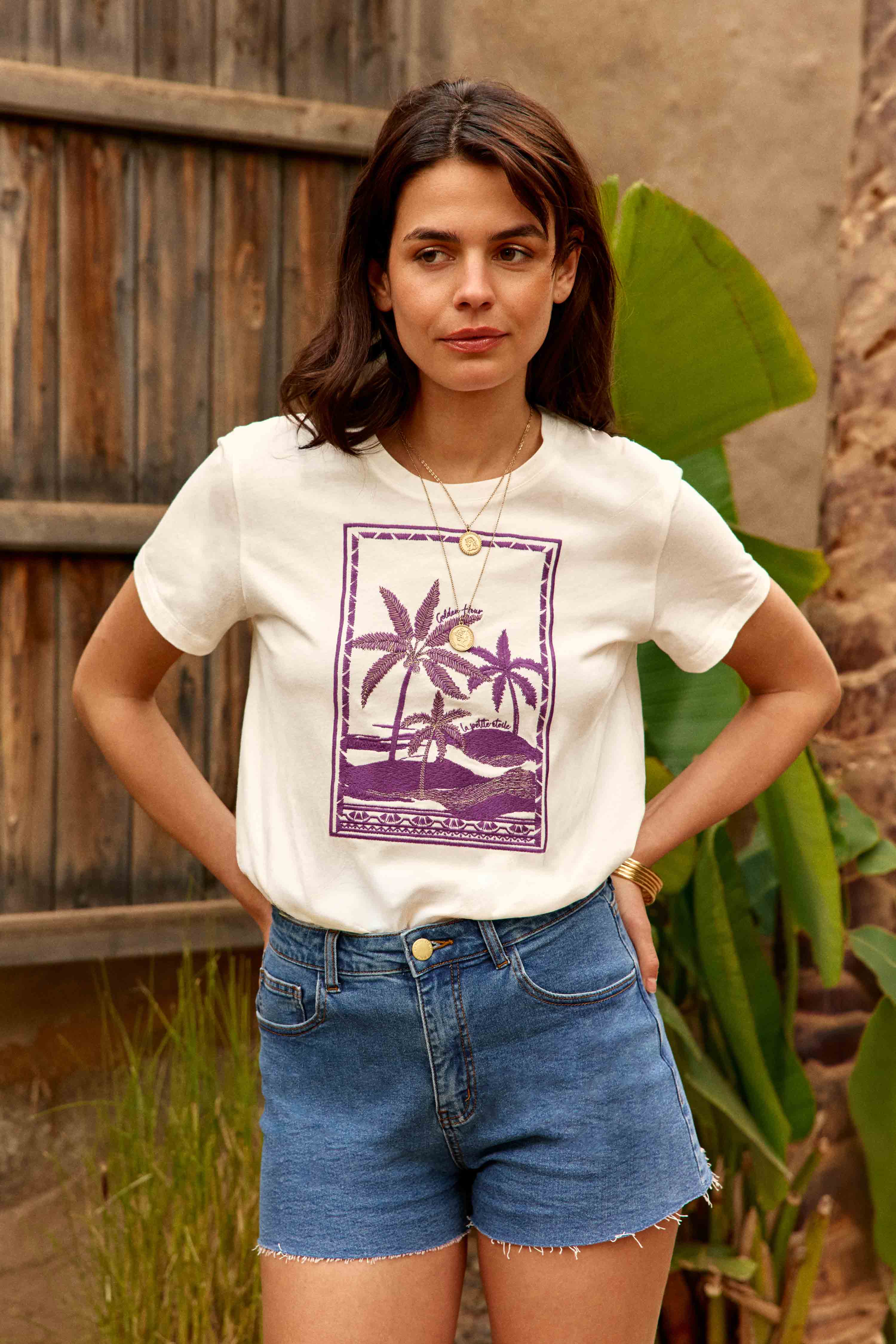 Selina - Short en jean