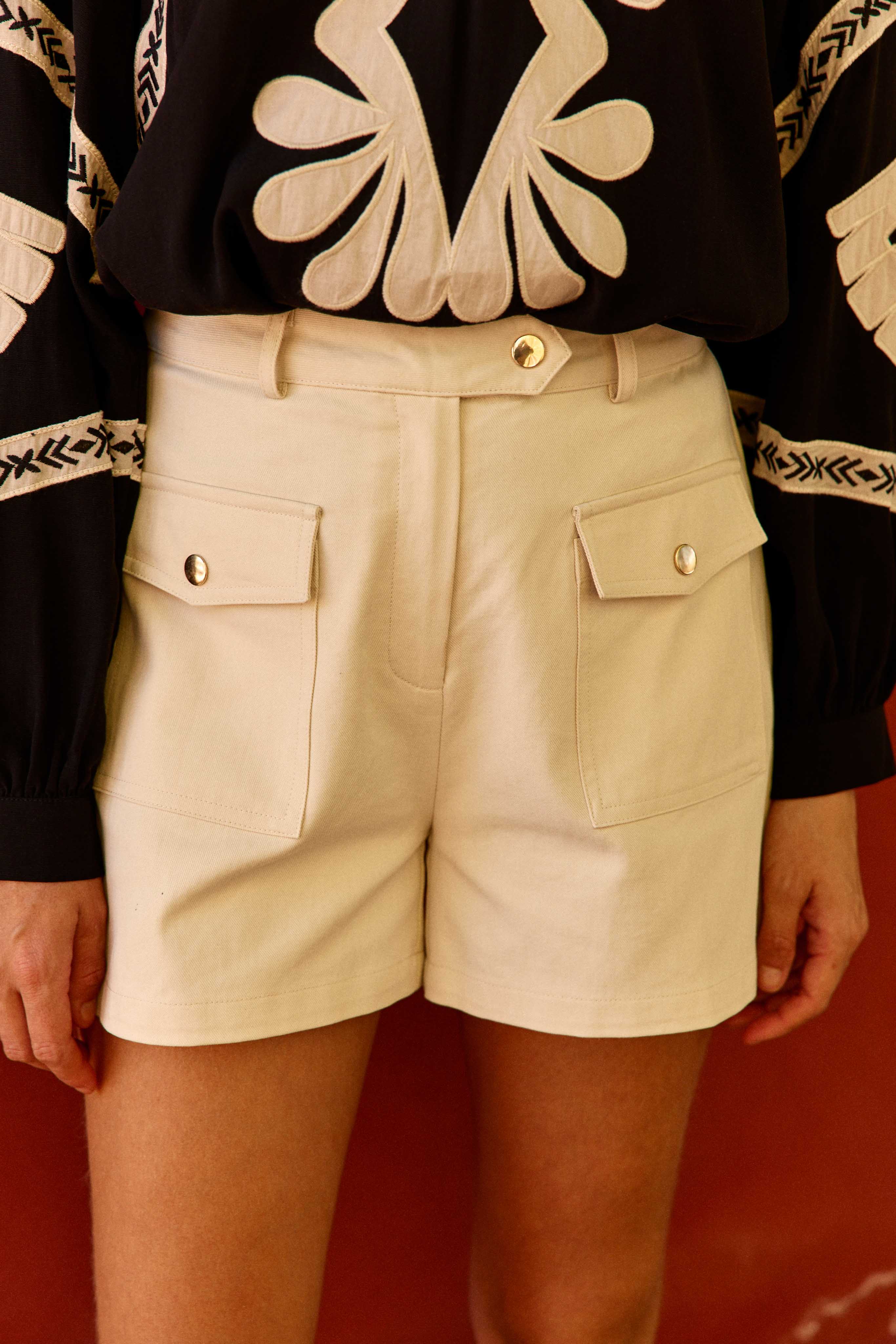 Shana - Short taille haute