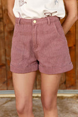 Stella - Short en toile