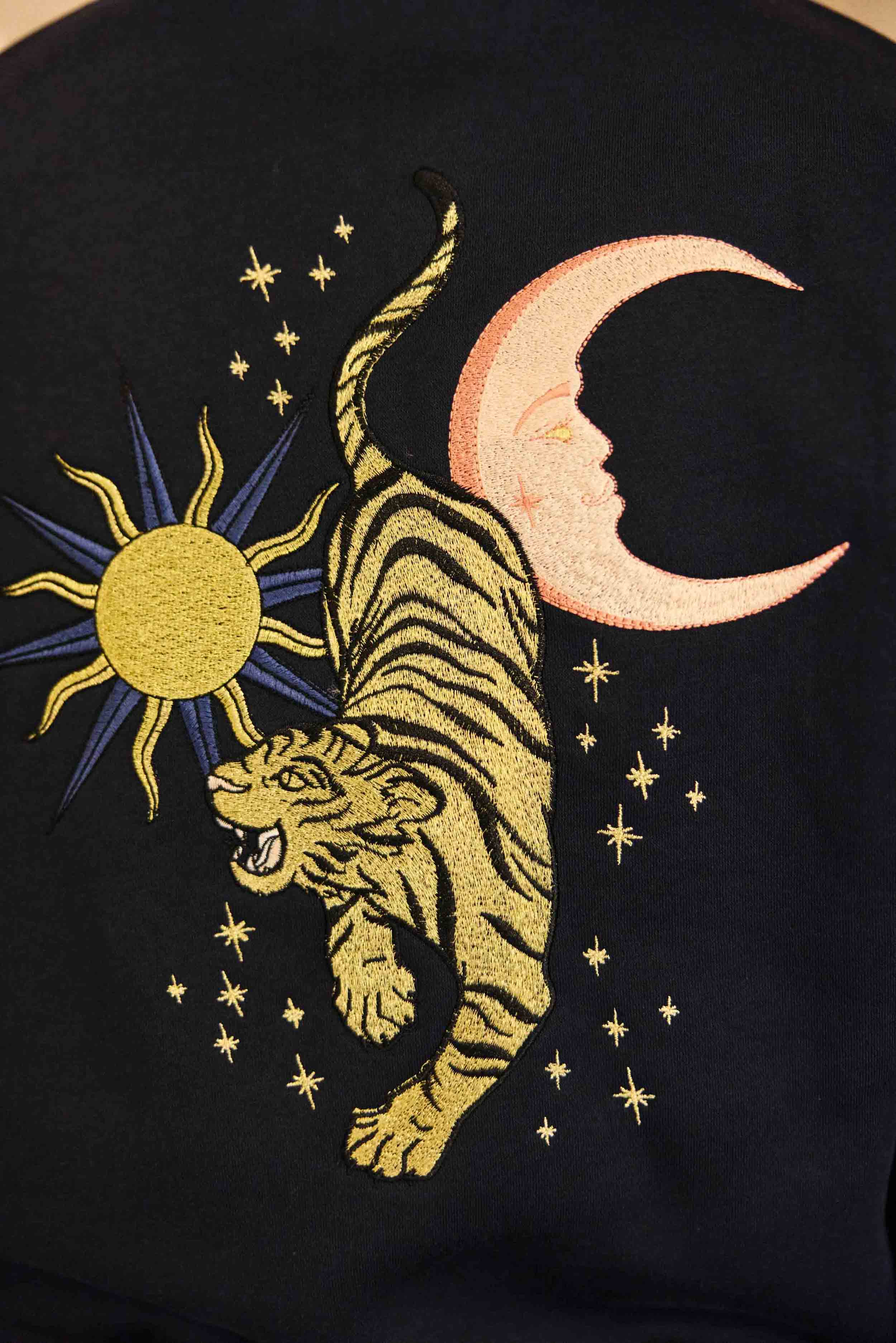 Tiger - Sweat brodé