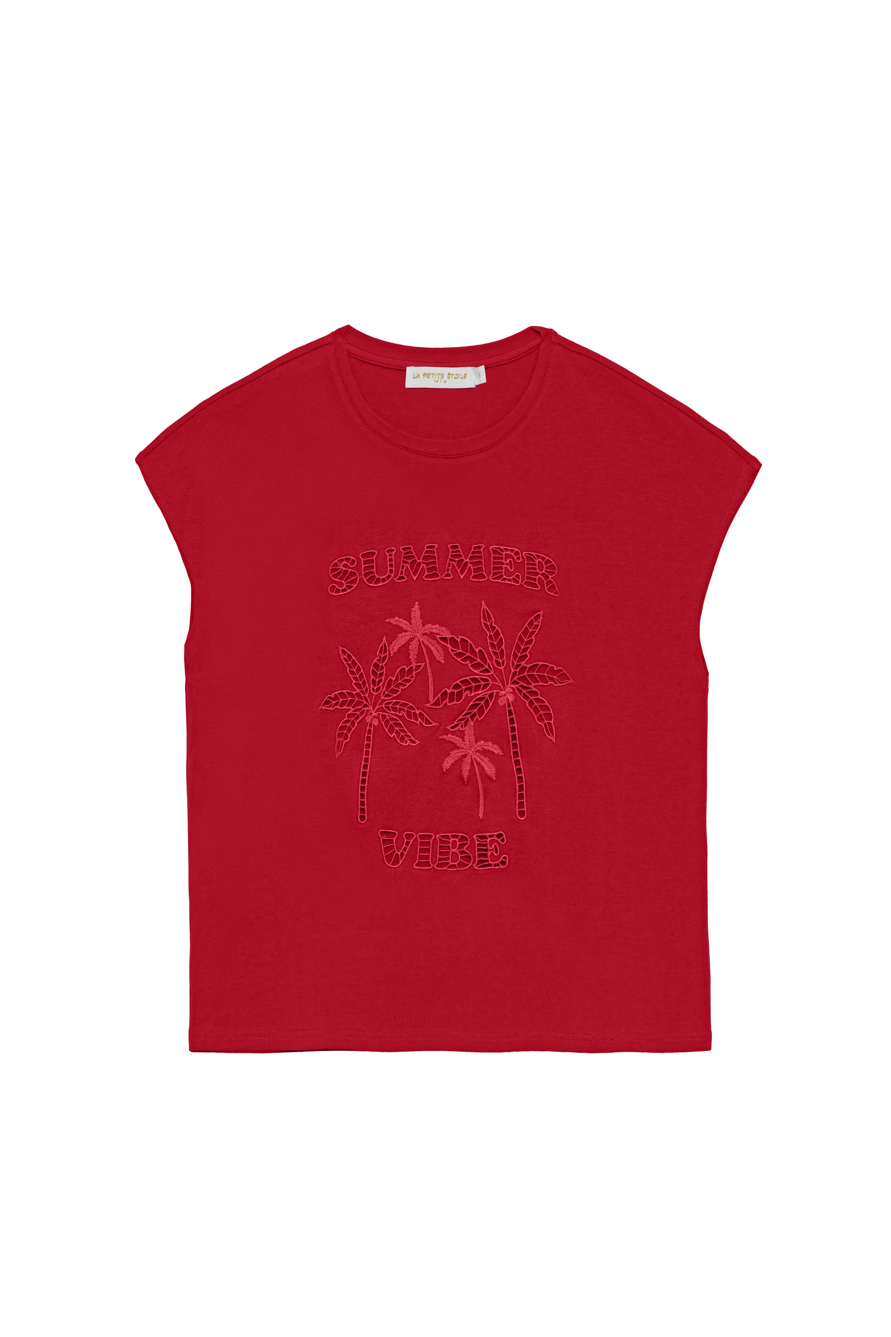 Tim - T-shirt ajouré sans manches