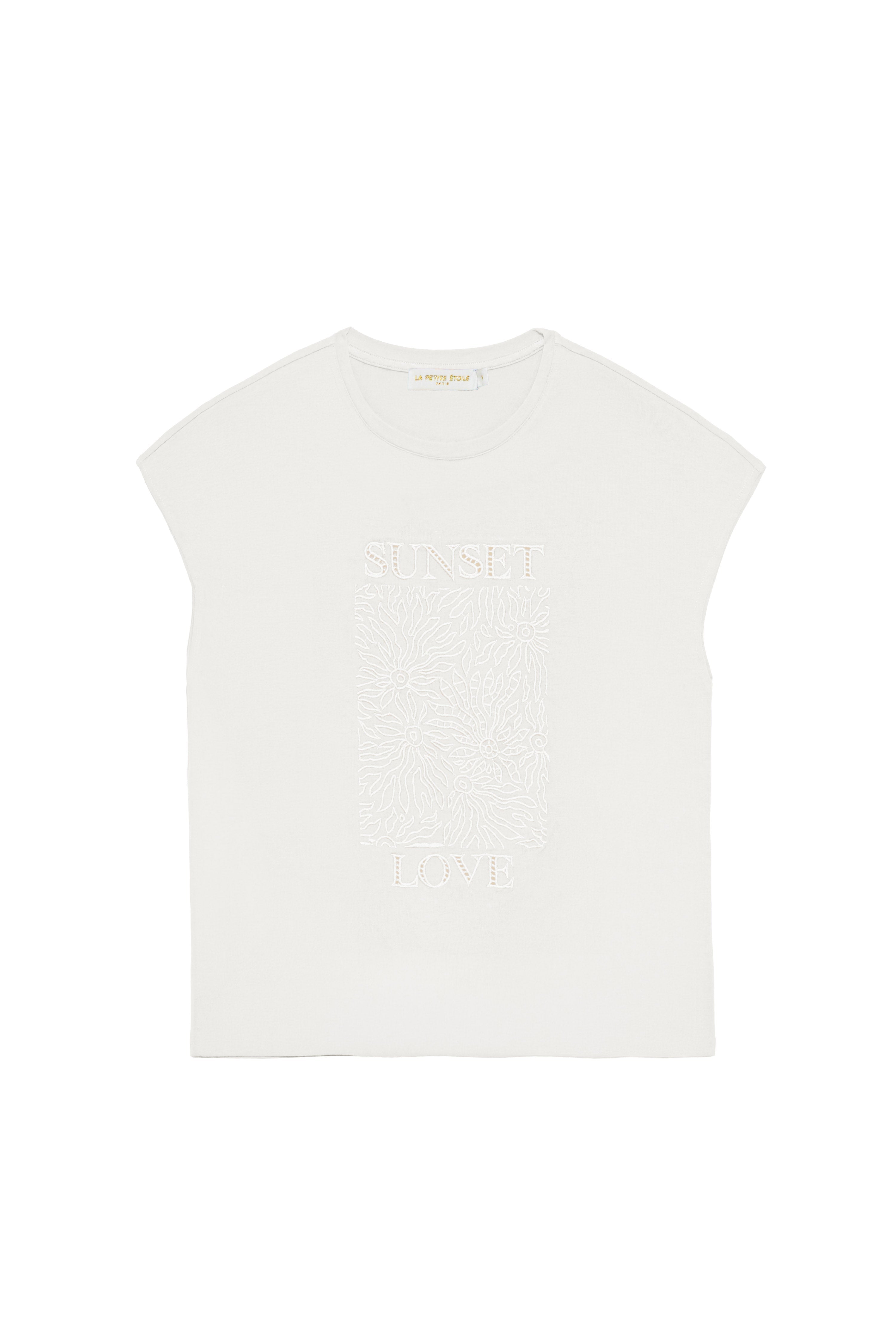 Tunset - T-shirt ample brodé