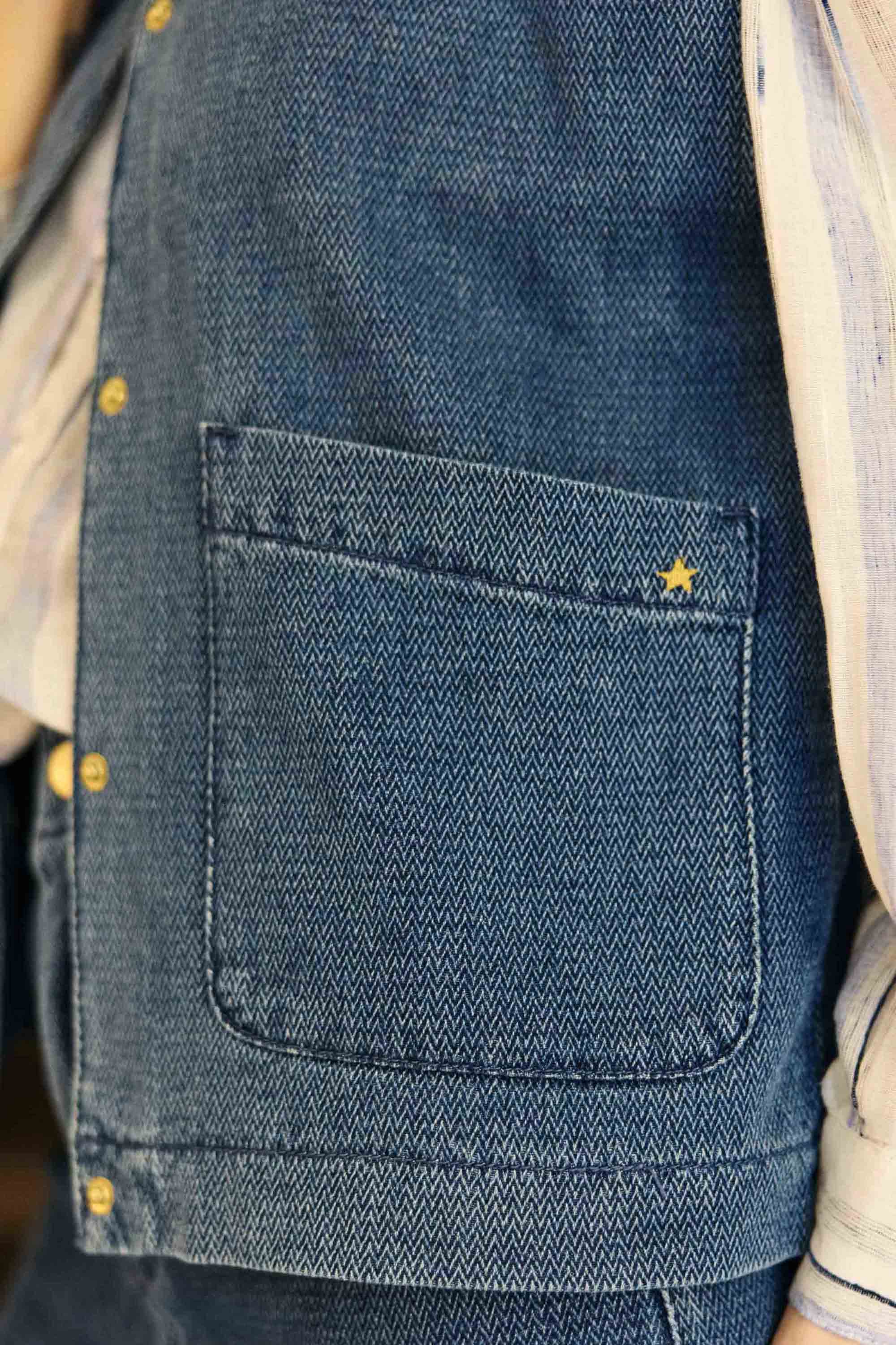 Vaya - Veste sans manches denim