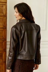 Virgina - Veste en cuir
