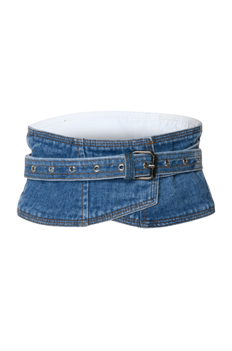 DAISY DUKE DENIM WAIST BELT