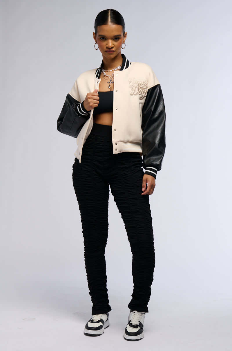 DIANNA HIGH WAIST RUCHED LEGGING